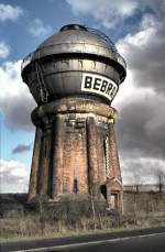 Wasserturme/147360/wasserturm-in-bebra-am-12041982 Wasserturm in Bebra, am 12.04.1982.