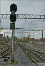 Signale und Sicherheitstechnik/228711/ausfahrtsignal-b4-in-tallinn-welches-wie Ausfahrtsignal B4 in Tallinn, welches wie alle Signale sehr schwach leuchtete.
6. Mai 2012