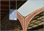 W�hrend sonst alle Bahngesellschaften ihre Bahnsteige in Sektoren einteilen und diese mit A beginnend bezeichnen, geht die SNCF den umgekehrten Weg und ihre 'Sektoren' als Rep�re und verwirrt mit den letzten Buchstaben des Alphabets...
Strasbourg, d ...