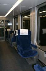 Reisezugwagen/11677/1-klasse-im-loetschberger-25-februar 1. Klasse im 'Ltschberger' (25. Februar 2009)